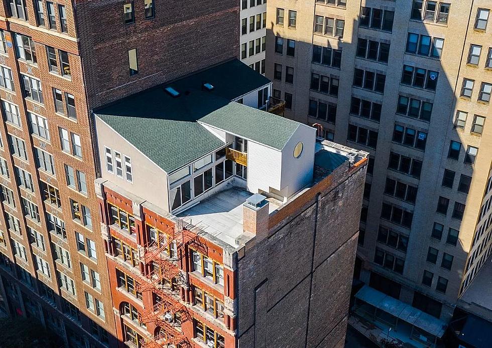Somebody Built a House on the Roof of a Building in Chicago